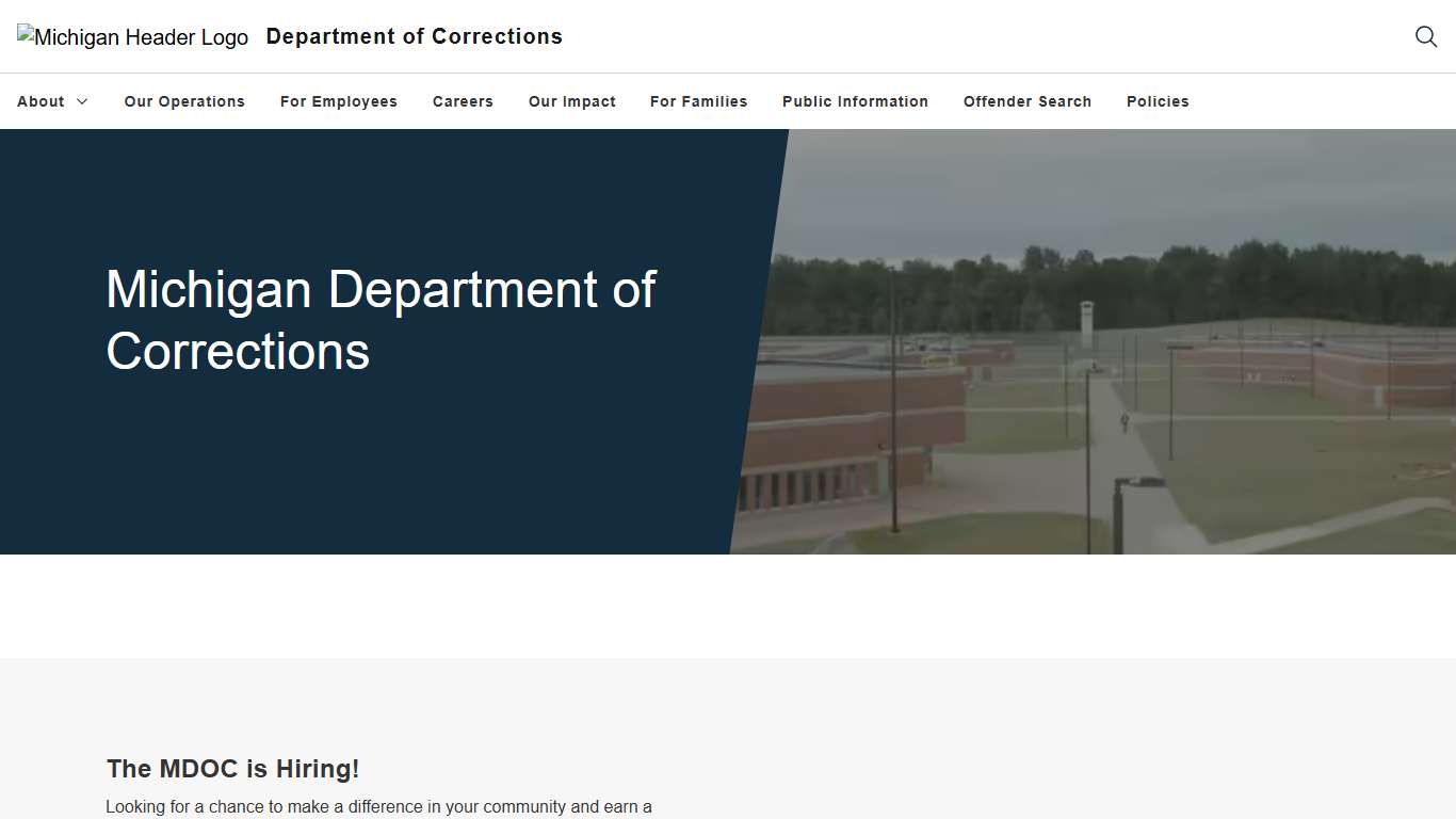 Michigan Department of Corrections